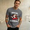 Fashion Official Basset Hound Sleepshirt Dog Lover Pajama Sleepwear T Shirt For Unisex Wounisex 100 Cotton Tshirts Short Sleeve Tops