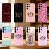 J-Juicy C-Couture Phone Case For Samsung S25,S24,S21,S22,S23,S30,Ultra,S20,Plus,Fe,Lite Black Shell