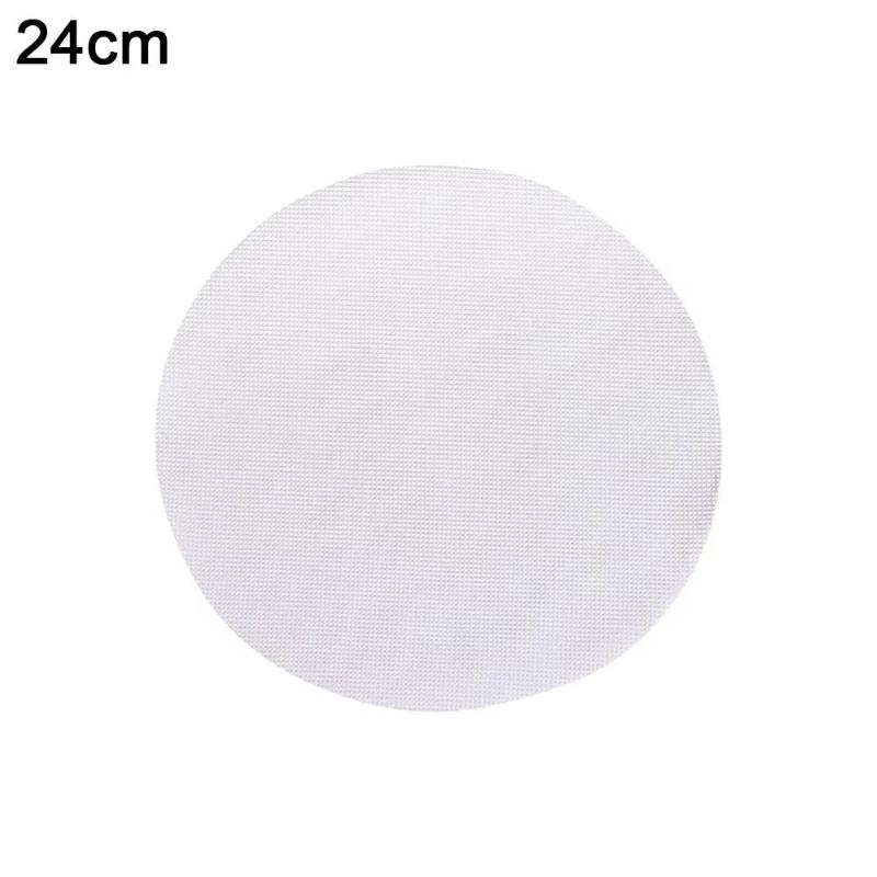 Round Silicone Steamer Mat 5Pcs Reusable Non-Stick Heat Resistant Liner for Bamboo Steamer Cooking