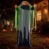 Joyfy Halloween 67" Scary Decorations Pumpkin Ghost with Sound Activation Animatronics Pumpkin Decorations for Haunted House