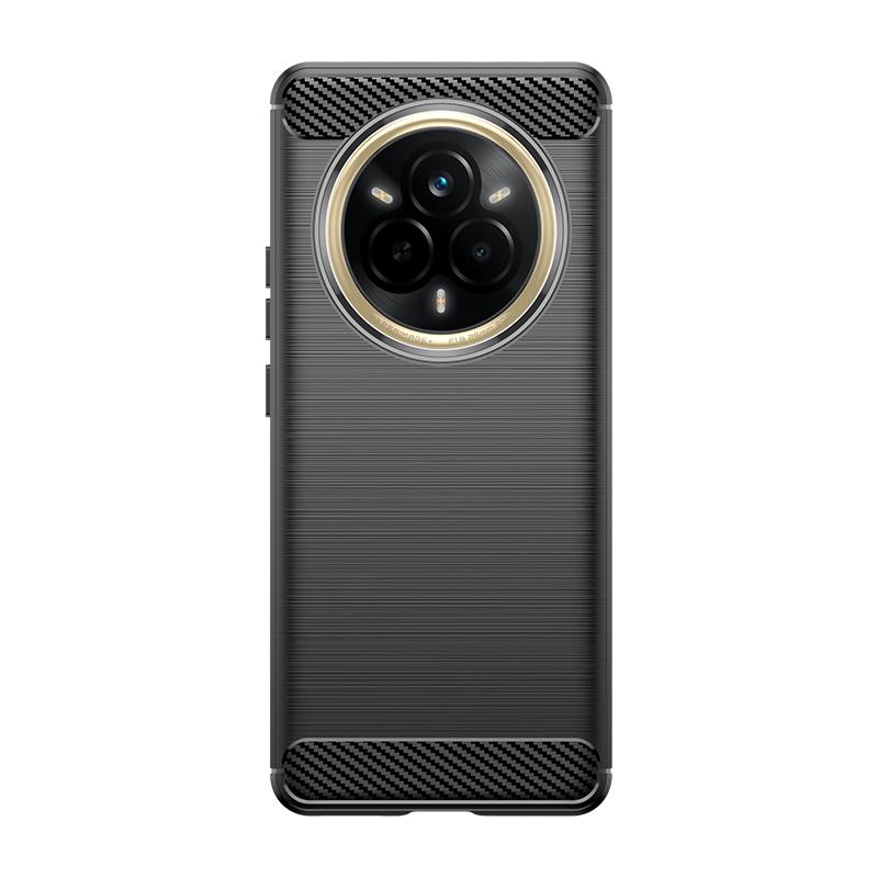 For Realme 14 Pro Case Cover OPPO Realme 14 Pro Capas New Carbon Fiber Phone Bumper Shockproof TPU Silicone Fundas Realme 14 Pro