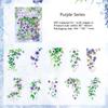 20Pcs/Pack Vintage Plant Flowers PET Waterproof Sticker for DIY Scrapbooking Journal Photo Album Decoration Materials Stickers