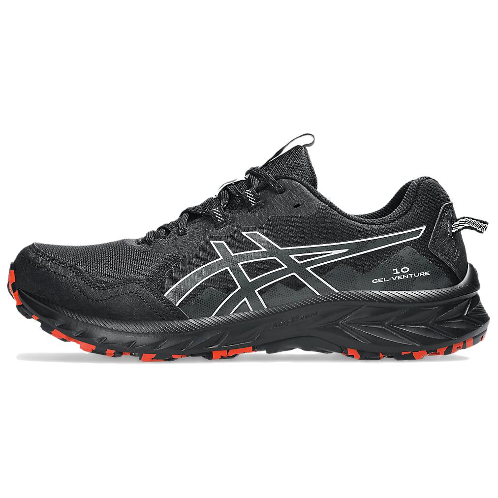 Asics Gel-Venture 10 Komfortable Allsidige Slitesterke Lavsko Løpesko Herre joggesko Svart Grå 1011B967-003