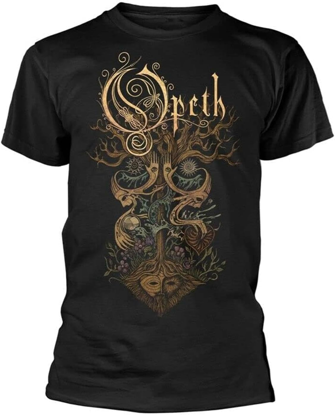 MOCTON. Opeth Tree Black T Shirt XXL чёрный