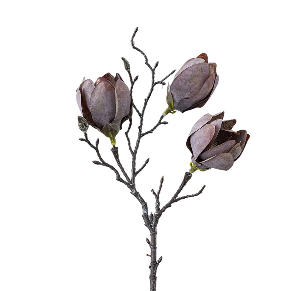 

As Shown Artificial Magnolia Bouquets Vibrant And Beautiful Graceful Design Lifelike Appearance Non-Fading Flowers