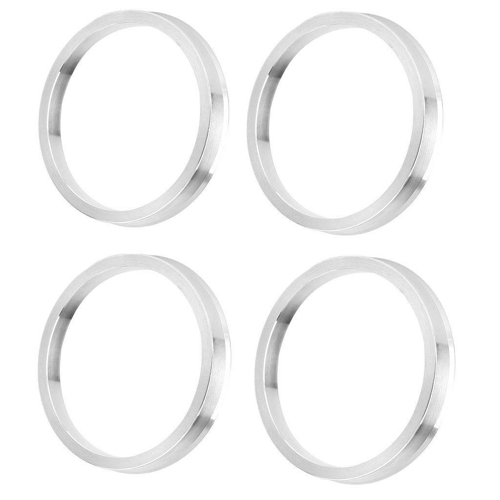 4pcs HUB CENTRIC RING 67.1mm/58.1mm Aluminum Hub Rings with Brim