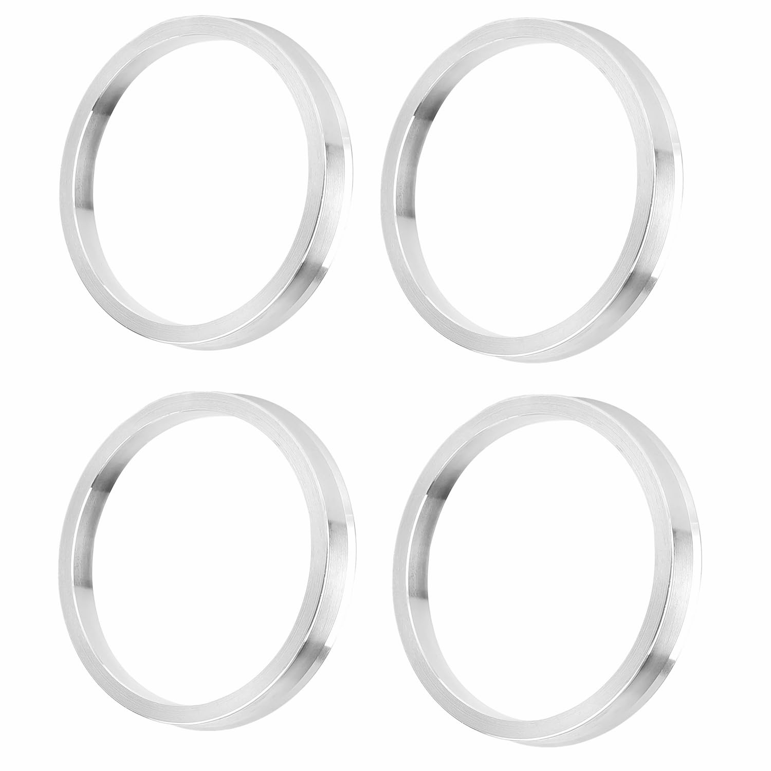 

4pcs HUB CENTRIC RING 67.1mm/58.1mm Aluminum Hub Rings with Brim 67.1-58.1mm