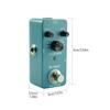 M-VAVE DIG REVERB Pedale effetto riverbero digitale per chitarra 9 tipi di riverbero Controllo decadimento e mix True Bypass