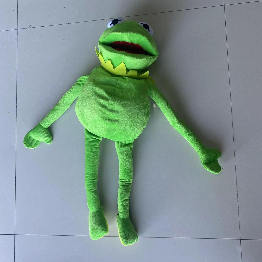 In-Stock Kermit the Frog Plush Hand Puppet - Sesame Street Cartoon Toy