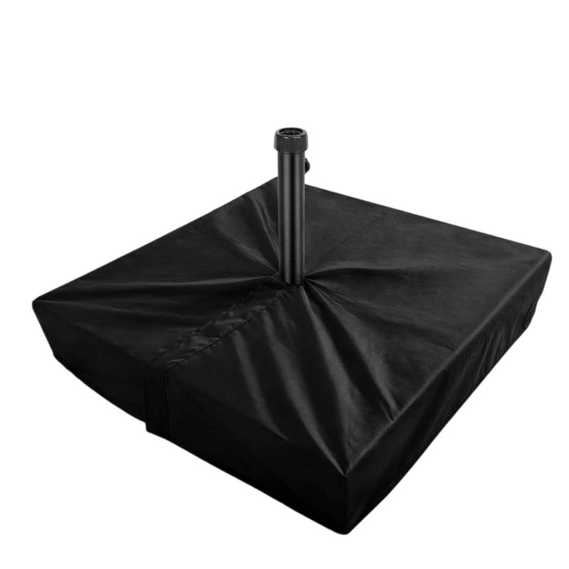 Wind Resistant Garden Umbrella Stand Cover 30x30Inch Dimension Double Needle Stitching Zippered Design Waterproof 1 Pair