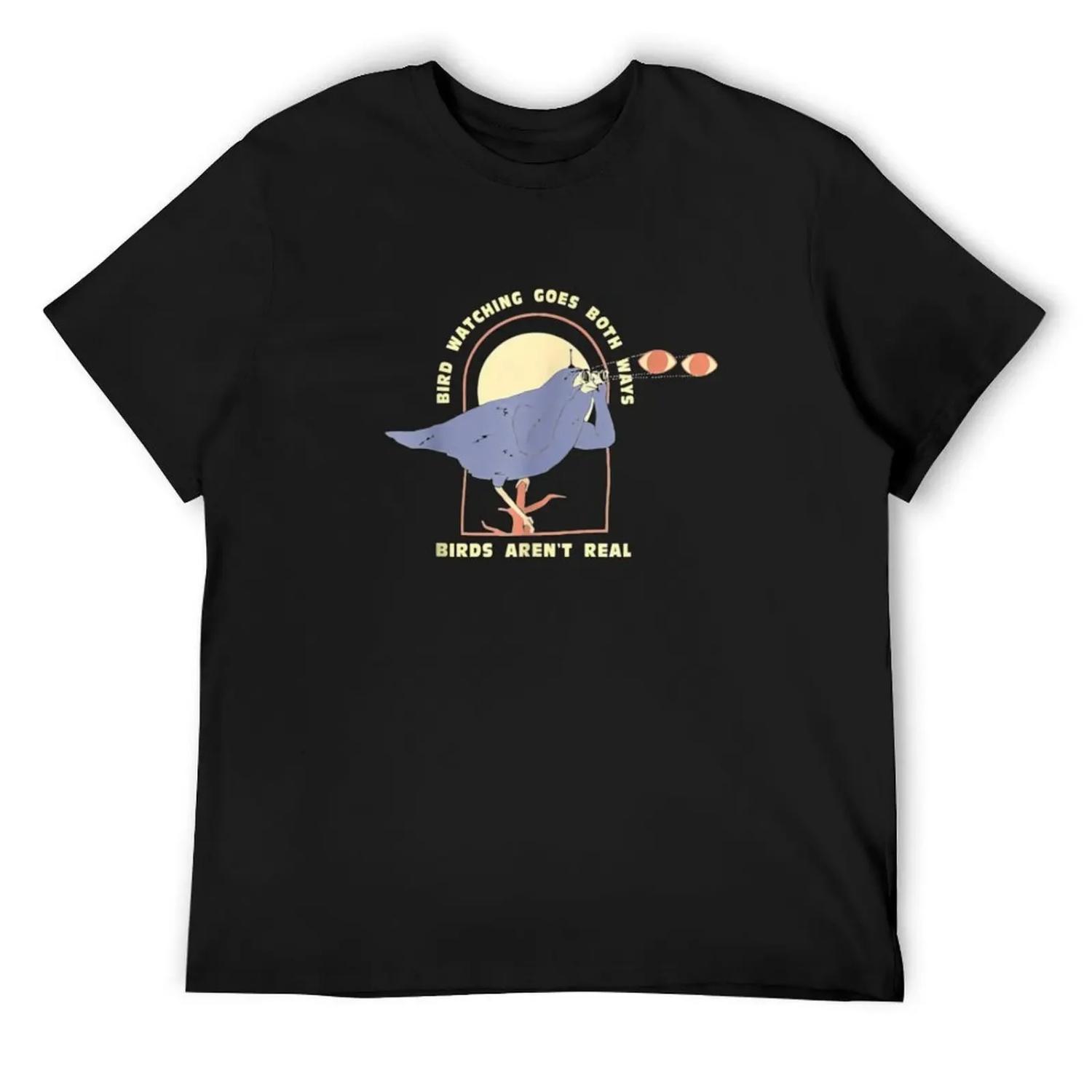 Bird Watching Goes Both Ways Bird Lover _t T-Shirt Man t-shirt anime figures blanks luxury designer sweat shirts, men S