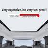 Opaque Static Sunshade for Hyundai Santa Fe 13-18: Heat Insulation, Sun Protection, Privacy Blocker