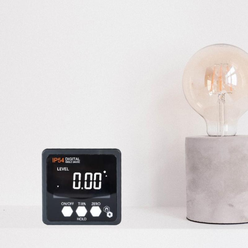 Digital Level Box Inclinometer Protractor Angle Finder Level Gauge Waterproof Bevel Gauge With Backlight IP54 Waterproof