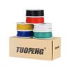 TUOFENG 22AWG PVC Elektrokabel-Set - 9-Meter-Spule mit 6 Farben - 22 Gauge Litzenkabel - Verzinntes Kupfer Anschlussdraht-Set für DIY