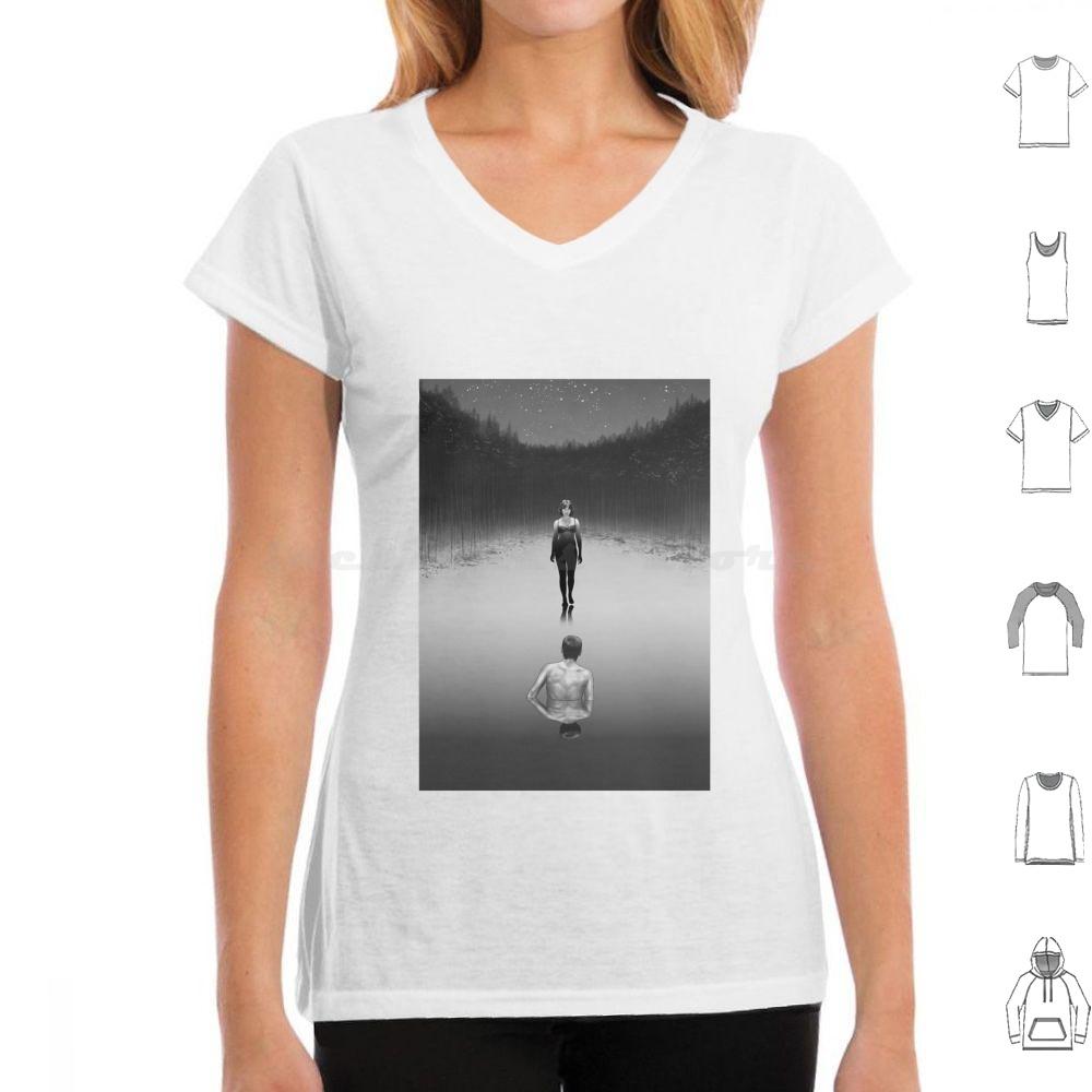 

Under The Skin T Shirt Big Size 100 Cotton Under The Skin 2023 Lively Johansson Weman Movies Film 2013 Sci Fi Face March 14 4XL