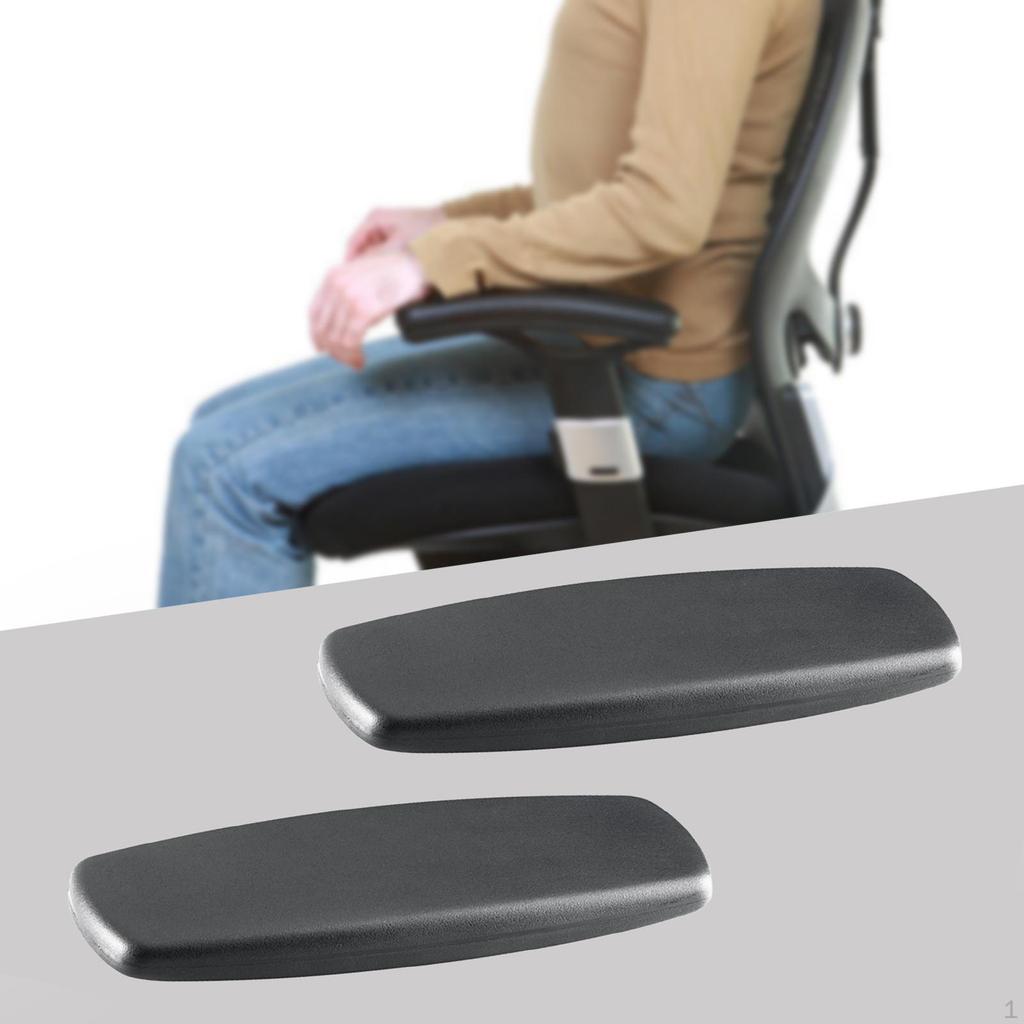 2 bucăți tampoane pentru cotiere pentru scaune de gaming Suport moale universal Accesorii linie simplă PU