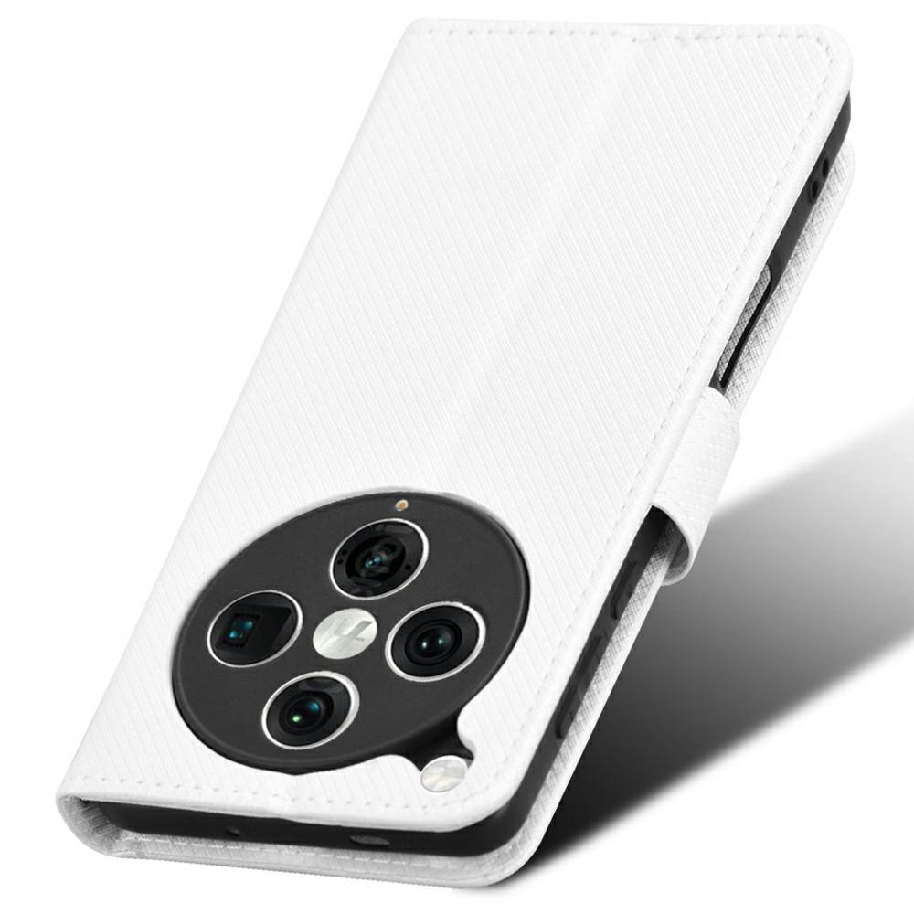 For Oppo Find X8 Pro 5G Case PU Leather Diamond Texture Wallet Phone Cover