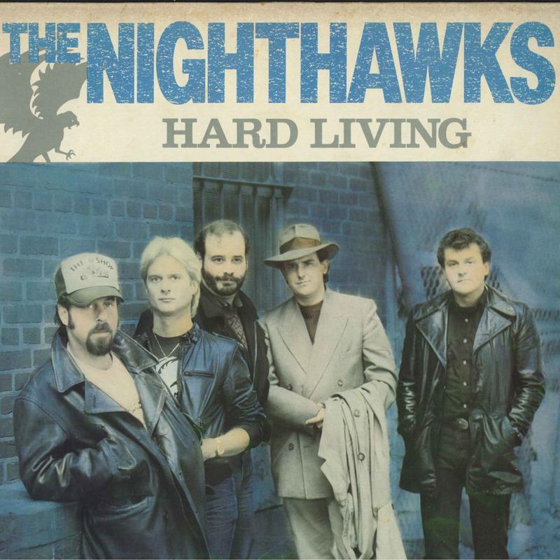 

LP Record NIGHTHAWKS - Hard Living REU1007 ROUNDER EUROPA 1986 Europe Blues Used