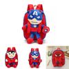 The Avengers Spiderman Captain America Batman Plush Backpack For Kids Durable And Safe