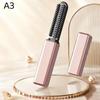 Mini Portable Straight Hair Comb Set Wireless Charging Curling Iron Fast Heating Lightweight for Office Travel Bangs Touch Up