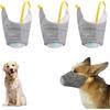 3PCS Adjustable Dog Gas Mask, Dog Mouth Mask with Filter, Reusable Dog Muzzles, Breathable Dog Air Filter Mask, Anti Smog Respirator, Effectively