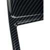 Carbon Fiber Central Cup Holder Frame Trim Accessories for Mitsubishi Outlander 2022-2024