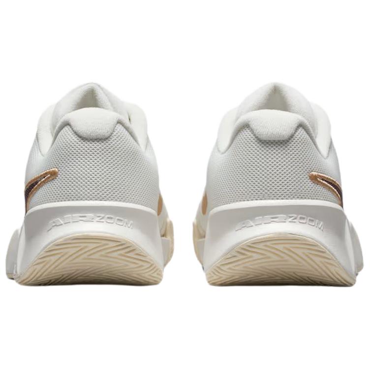 Nike GP Challenge Pro Abrasion Resistant Support Low Top Tennis Shoes Women's White Umber IB6560-109