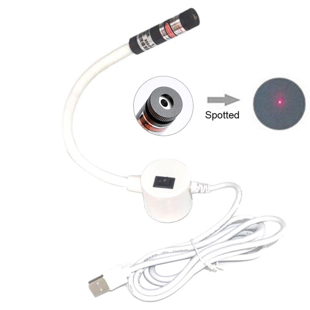Sewing Vision Guide Light Positioning Beam Quilting Laser Light USB Magnetic Base Line/Cross Cutting Sewing Machine Accessories