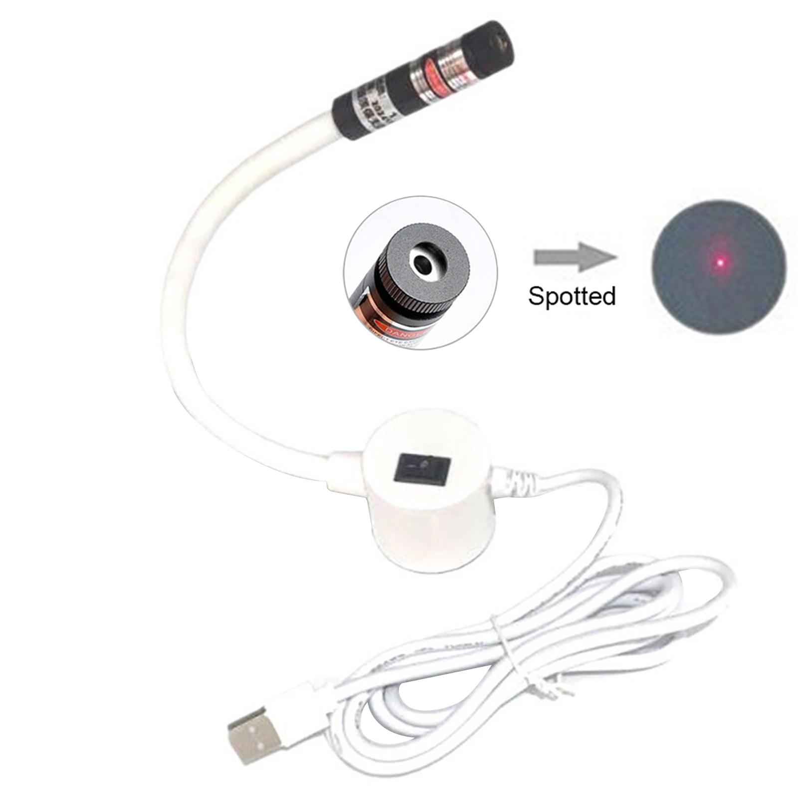 Sewing Machine Quilting Light with Adjustable Dot/Straight Line/Crosshair Light Magnetic Positioning Quilting Light Attachment