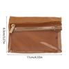 Portable Zipper Pouch Velvet Jewelry Box Earrings Necklace Ring Bracelet Trinkets Accessory Travel Water-proof Dustproof Bag