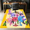Huggy Wuggy Printed Carpet Rug for Office Chair Living Room Bedroom Kitchen Room Decor Gifts