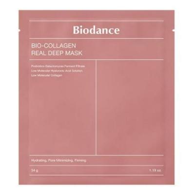 Bio kolagenová skutečná hluboká maska ​​4 listy