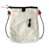 Crossbody Bag With Wide Shoulder Strap Trendy Versatile Storage Solution Pouch For Students