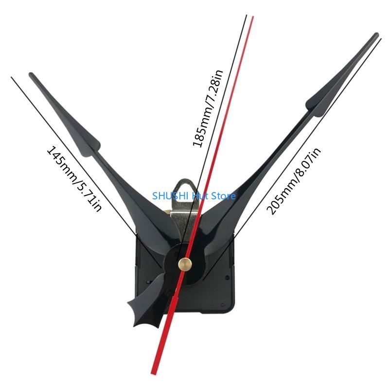 Praktisches geräuschloses Uhrwerk Uhrwerk Reparaturteile DIY Heimzubehör Langlebiger Uhrenmotor D57B