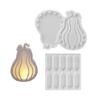 Reusable Silicone Crafting Mold Lamp Silhouettes Molds Halloween Decorations Tool Suitable for Soap Candle Jewelry