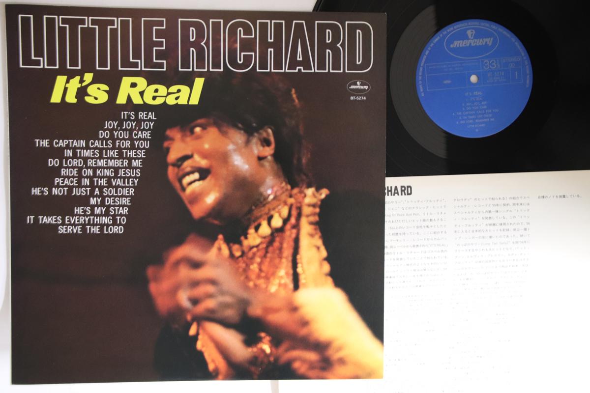 

LP Record LITTLE RICHARD - It s Real BT5274 MERCURY Japan Soul/Funk Used