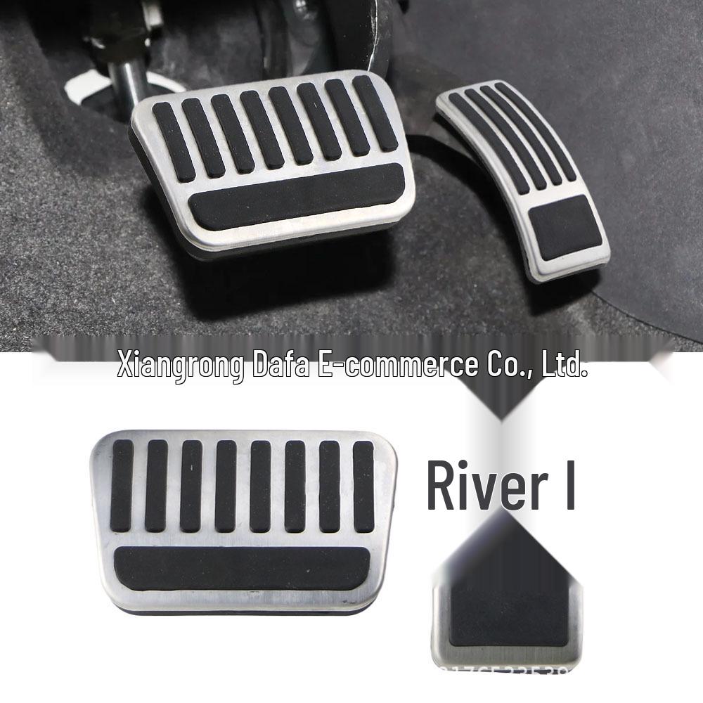 No-Drill Anti-Slip Foot Pedal Covers for BYD Seagull/Dolphin Accelerator & Brake