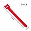 30/50/100Pcs Velcro , Power Cable And Data Cable Organizer, Reusable Binding Straps