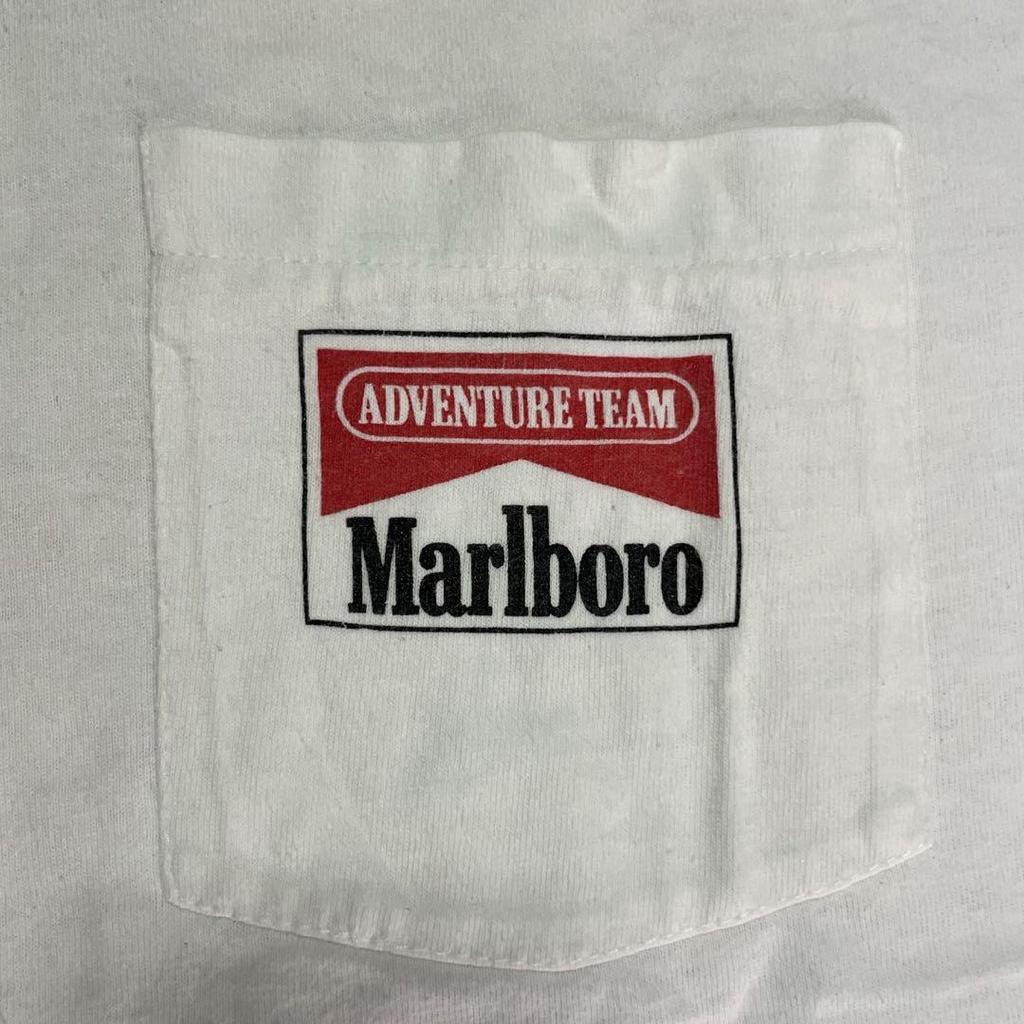 [USED] Marlboro 90s Bike T-shirt, Made In USA, Official Marlboro
