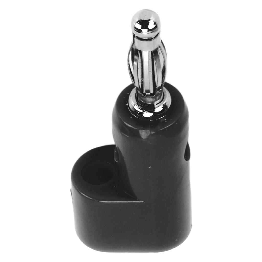 10pcs 4mm Stackable Banana Plug Connectors Solderless Banana Plugs for Security Accessories