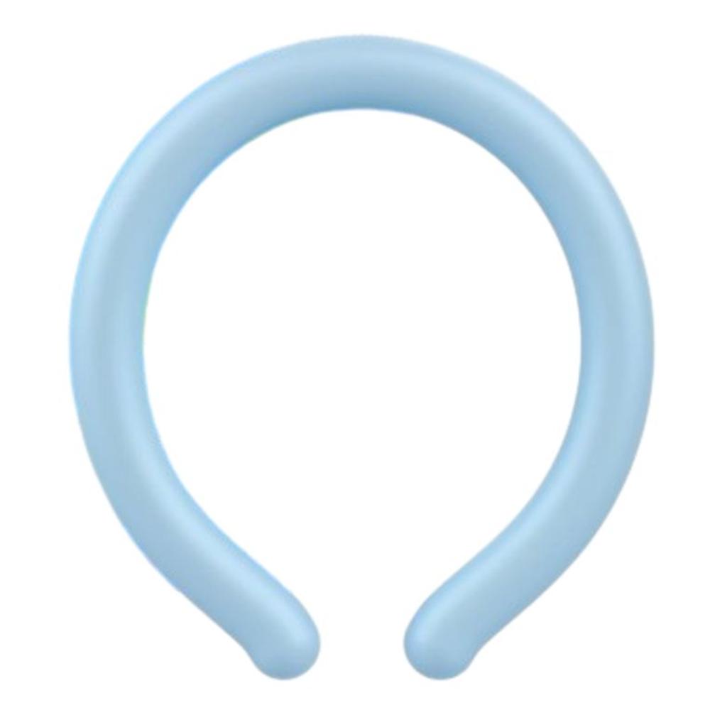 1/2Pcs Cool Tube Neck Cooling Ring Portable Summer Gadget Neck Cooler Collars Wearable Reusable Ice Cushion Pillow Sports