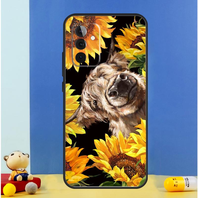 Süße Schottische Hochlandrind-Hülle Für Samsung Galaxy A56 A52 A53 A16 A26 A36 A55 A35 A15 A32 A12 A33 A13 A14 A34 A54 A17