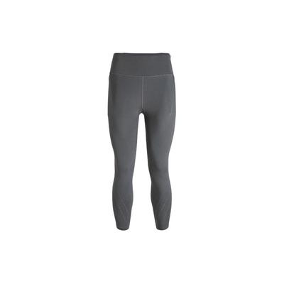 Solid Color Reflective Slim Fit Drawstring High Waist Nine Point Sports Pants Women Pants Rhino-Gray 1383367-025