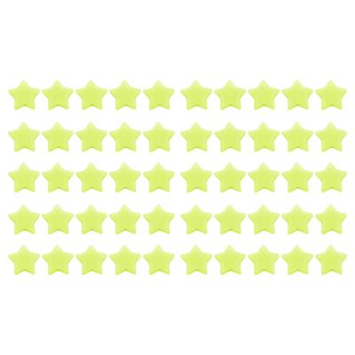 50PCS Star Beads Cute Acrylic Star Loose Beads for DIY Craft Jewelry Making Bracelet Necklace Accessories