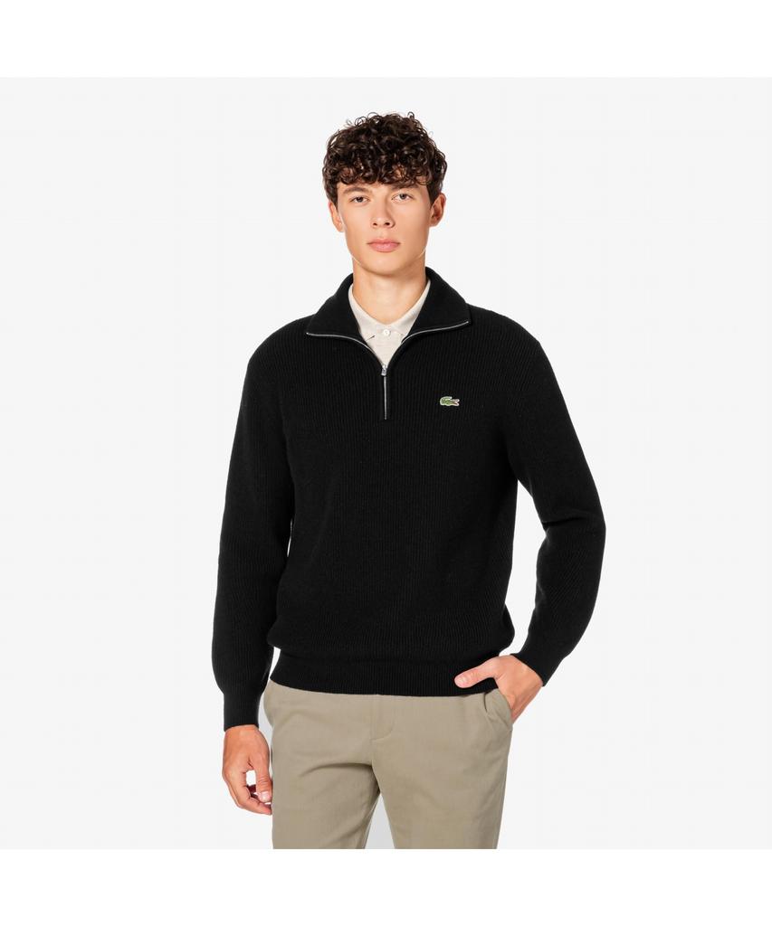 LACOSTE Men'S Ribbed Half-Zip Pullover Ah401E-55N 031