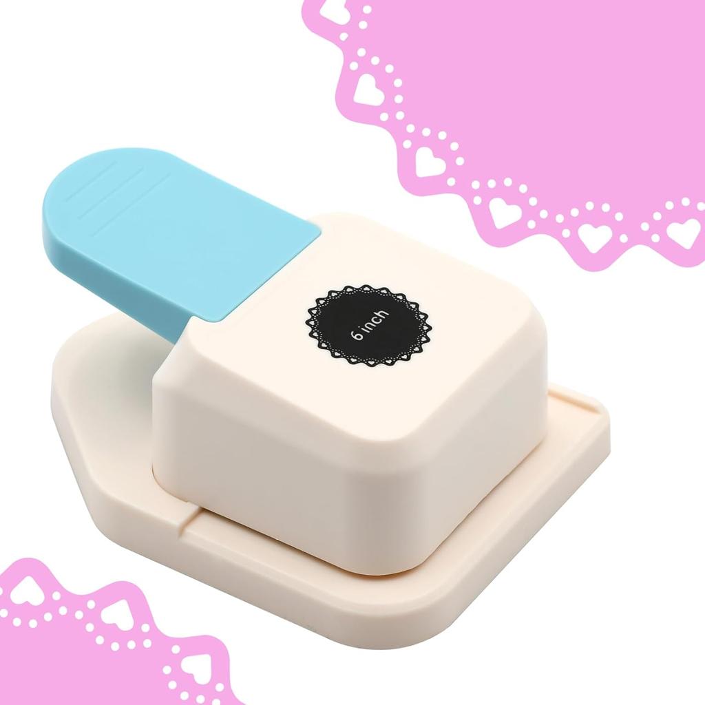 3-in-1 craft label punch, 1.5/2/2.5-inch gift label punch, DIY punch for scrapbooking craft perfume