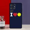 Tennisball Bewegung Funda Hülle Für Samsung Galaxy S25 Ultra S9 S10 S20 S22 Plus S21 FE S23 S24 Ultra Handyhülle