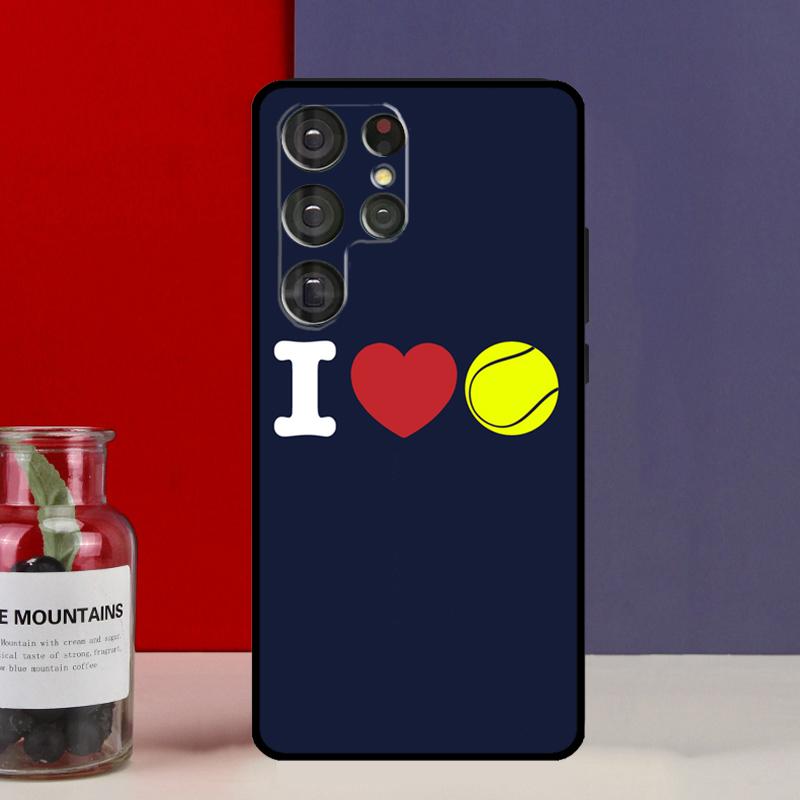 Tennisball Bewegung Funda Hülle Für Samsung Galaxy S25 Ultra S9 S10 S20 S22 Plus S21 FE S23 S24 Ultra Handyhülle