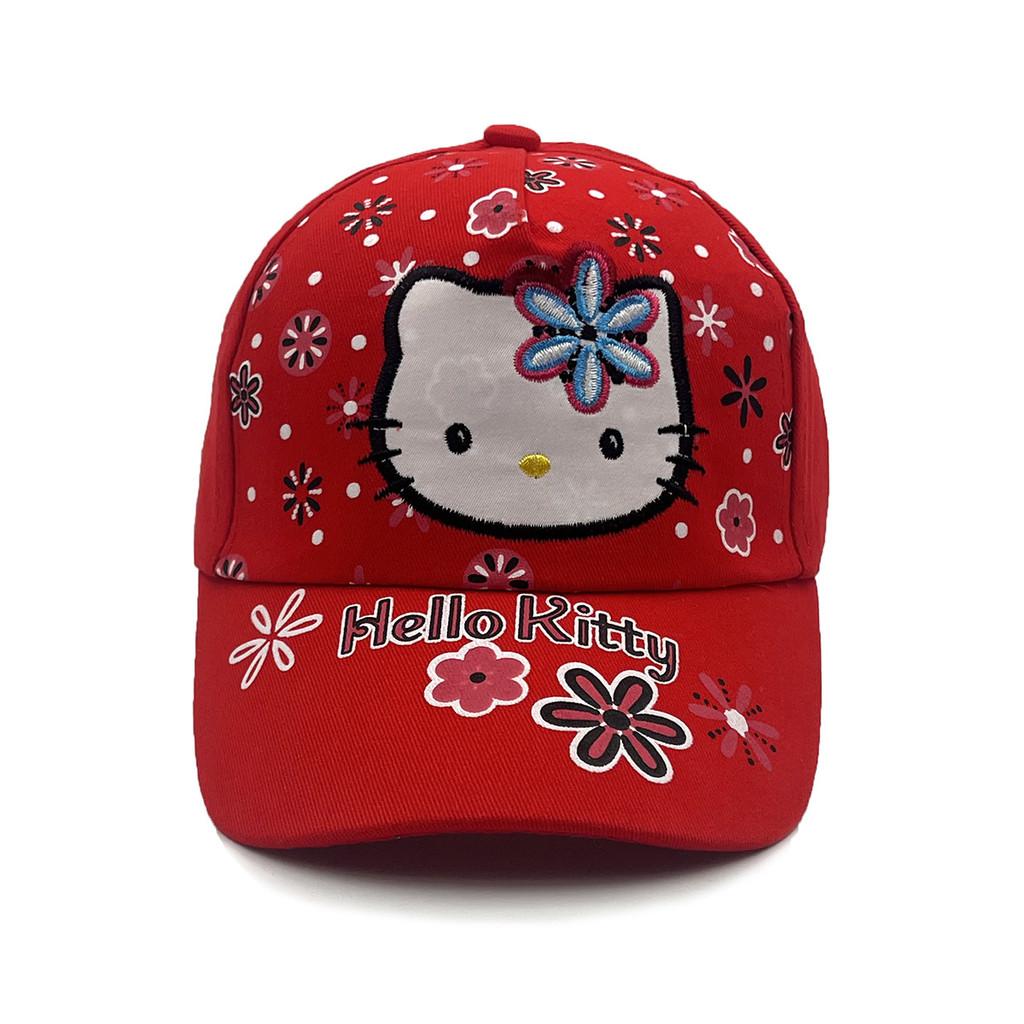 Cat Cartoon Kt Baseball Cap With Breathable Cotton And Windproof Features