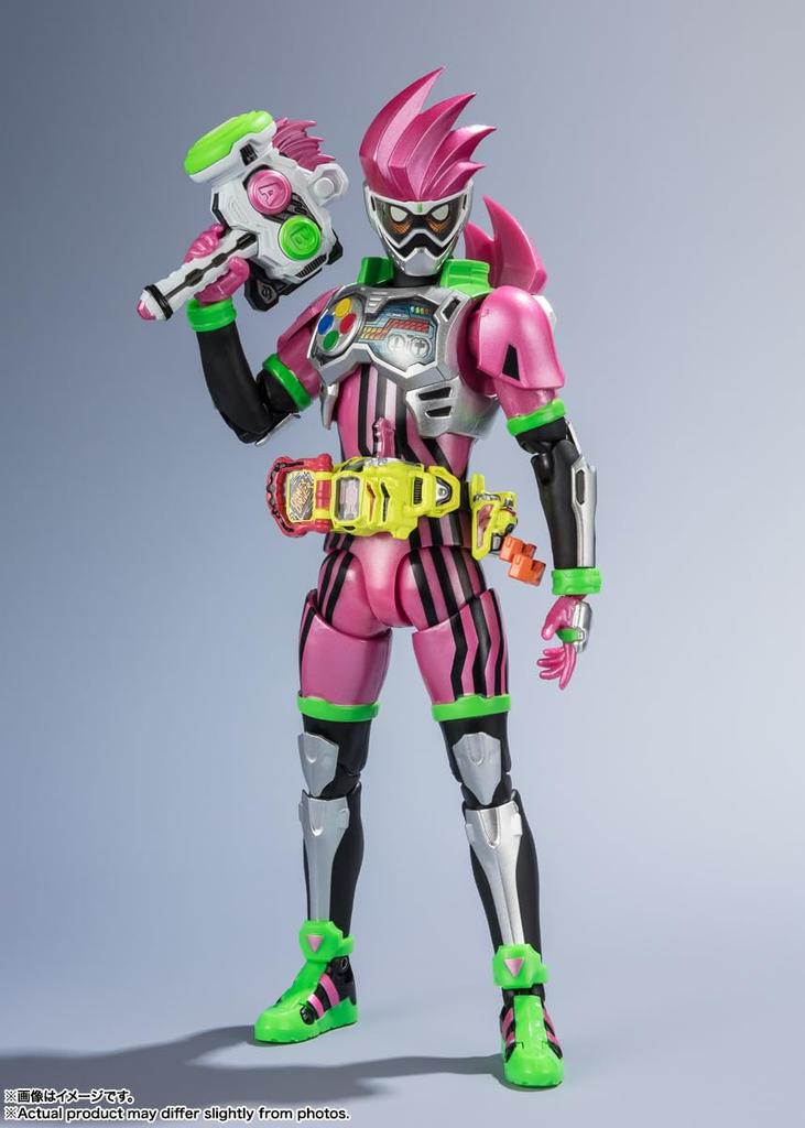 TAMASHII NATIONS Kamen Rider Action Gamer Level 2 Heisei Generations Edition PVC ABS beweglich S.H.Figuarts Ex-Aid (Ca.. 145mm, & lackiert,